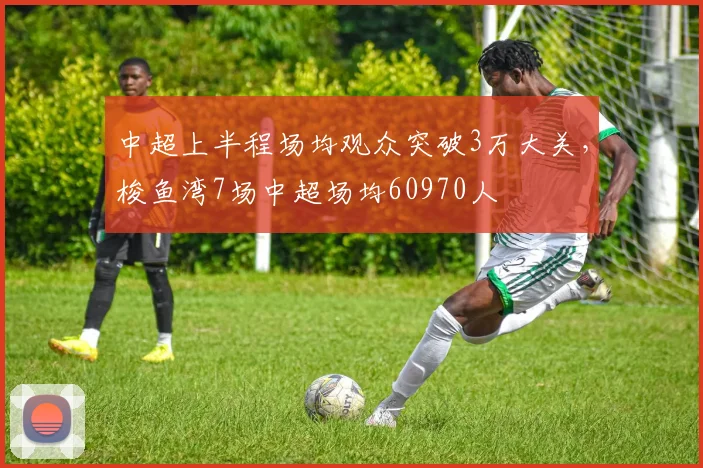 中超上半程场均观众突破3万大关,梭鱼湾7场中超场均60970人